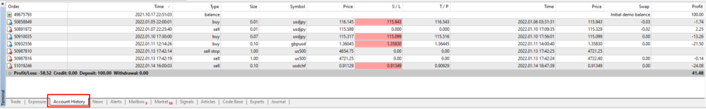 Catfoot Funzioni mql4 scritte bene: Analizzare i trade recenti (aperti o chiusi)